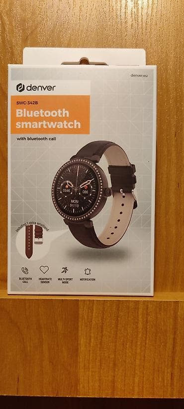 Denver Smart Watch SWC-342B Novo Original Crni Robu mozete licno na lalafo.rs — 1 Denver Smart Watch SWC-342B Novo Original Crni Robu mozete licno — 1