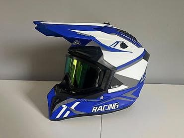 Oprema za bicikliste: 03. Nov model kacige Racing u plavo beloj boji Imam u svim velicinama na lalafo.rs — 1 Oprema za bicikliste: 03. Nov model kacige Racing u plavo beloj boji Imam u svim velicinama — 1