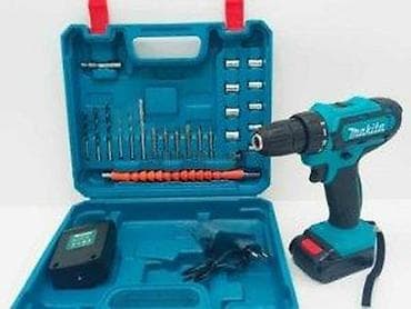 Cordless Power Tools: MAKITA AKU BUSILICA SA ČEKIĆEM 68V NOVA SET BITOVA I BURGIJA | Cene at lalafo.rs — 3 Cordless Power Tools: MAKITA AKU BUSILICA SA ČEKIĆEM 68V NOVA SET BITOVA I BURGIJA | Cene — 3