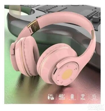 Slušalice: Bluetooth Slušalice T9 Roze Bežične slušalice T9 sa mekim jastučićima na lalafo.rs Slušalice: Bluetooth Slušalice T9 Roze Bežične slušalice T9 sa mekim jastučićima
