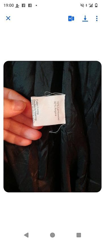 Muški kaput – tamno plavi/teget, dužine ispod kolena, dvoredno na lalafo.rs — 3 Muški kaput – tamno plavi/teget, dužine ispod kolena, dvoredno — 3