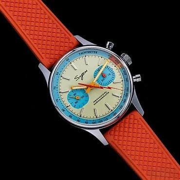 Sugess Chrono Heritage S387 -Pilot- 40mm - Plava/Narandzasta Sugess na lalafo.rs Sugess Chrono Heritage S387 -Pilot- 40mm - Plava/Narandzasta Sugess