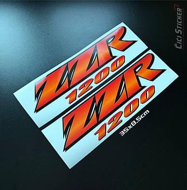 Kawasaki ZZR 1200 nalepnice – komplet crno-narandžaste boje namenjene na lalafo.rs Kawasaki ZZR 1200 nalepnice – komplet crno-narandžaste boje namenjene