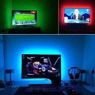 Led traka za TV PC 5V smd5050 3528 5m RGB 6500K. PROLEĆNA AKCIJA DO na lalafo.rs — 7 Led traka za TV PC 5V smd5050 3528 5m RGB 6500K. PROLEĆNA AKCIJA DO — 7