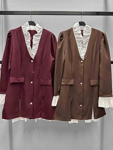 💫Elegantna ženska haljina-sako sa plisiranim detaljima
✅3300 din
Uni na lalafo.rs — 3 💫Elegantna ženska haljina-sako sa plisiranim detaljima
✅3300 din
Uni — 3