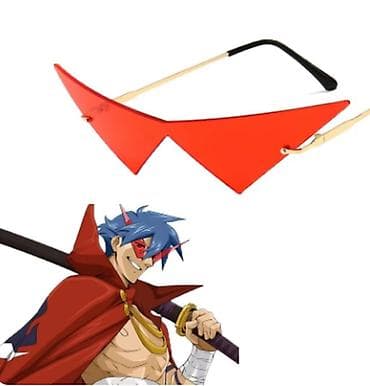 Accessories: NOVE naočare iz popularne anime - Gurren Lagann - Kamina naočare at lalafo.rs — 4 Accessories: NOVE naočare iz popularne anime - Gurren Lagann - Kamina naočare — 4