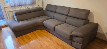 Ugaona garnitura kupljena u Simpu pre 4 godine. Materija je štof TB na lalafo.rs Ugaona garnitura kupljena u Simpu pre 4 godine. Materija je štof TB