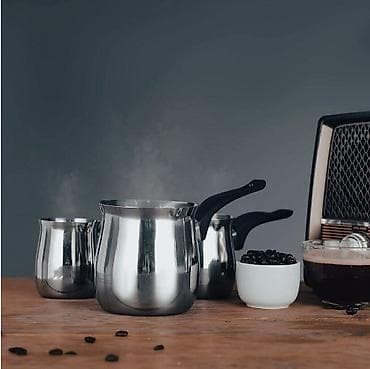 ☕ Set džezvi – 3 komada (250 ml, 450 ml, 850 ml) 🥰Uživajte u na lalafo.rs — 4 ☕ Set džezvi – 3 komada (250 ml, 450 ml, 850 ml) 🥰Uživajte u — 4