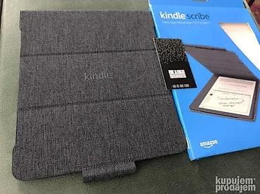Amazon Kindle Scribe Fabric Folio Cover - Black/Grey ORIGINAL na lalafo.rs — 2 Amazon Kindle Scribe Fabric Folio Cover - Black/Grey ORIGINAL — 2