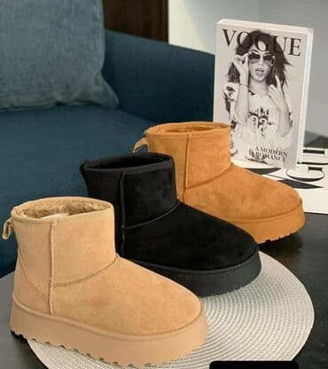 Ugg mini čizme, bоја - Crna na lalafo.rs Ugg mini čizme, bоја - Crna