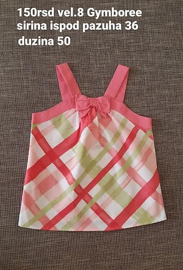 Dečija letnja haljinica Gymboree - Veličina: 8 - Materijal: 100% na lalafo.rs — 1 Dečija letnja haljinica Gymboree - Veličina: 8 - Materijal: 100% — 1