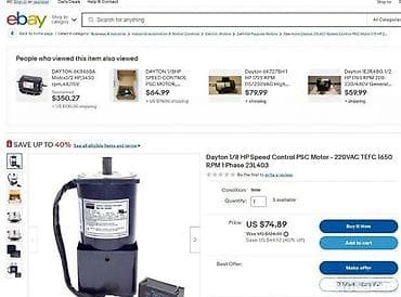 Electric Motors: Dayton SPEED CONTROL PSC Motor – Mod. No. 23L402 - Tip: PSC motor sa at lalafo.rs — 4 Electric Motors: Dayton SPEED CONTROL PSC Motor – Mod. No. 23L402 - Tip: PSC motor sa — 4