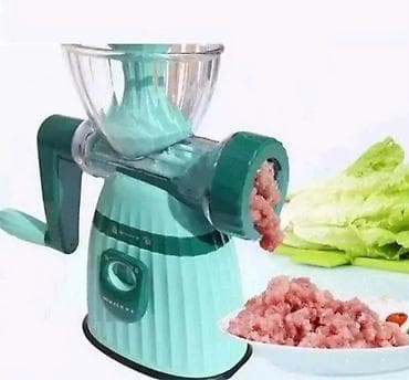 Ručna mašina za mlevenje mesa i povrća - Dimenzije: približno 19 cm na lalafo.rs — 2 Ručna mašina za mlevenje mesa i povrća - Dimenzije: približno 19 cm — 2