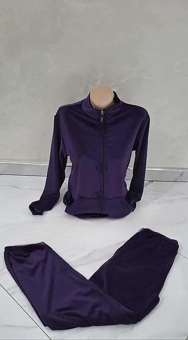 Ženski komplet trenerke – pliš/velur - Dvoddelni komplet: gornji deo na lalafo.rs — 7 Ženski komplet trenerke – pliš/velur - Dvoddelni komplet: gornji deo — 7