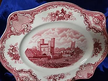 Other: Servirni tanjir 1930g+ Johnson Brothers Old Britain Castels,Engleska at lalafo.rs — 7 Other: Servirni tanjir 1930g+ Johnson Brothers Old Britain Castels,Engleska — 7