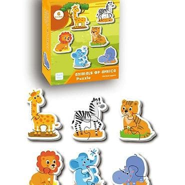 Set drvenih slagalica za najmlađe – 3 teme u kutijama (po 6 na lalafo.rs — 1 Set drvenih slagalica za najmlađe – 3 teme u kutijama (po 6 — 1