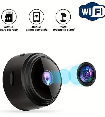 Mini WiFi sigurnosna kamera sa magnetnim postoljem - Kompaktne na lalafo.rs — 1 Mini WiFi sigurnosna kamera sa magnetnim postoljem - Kompaktne — 1