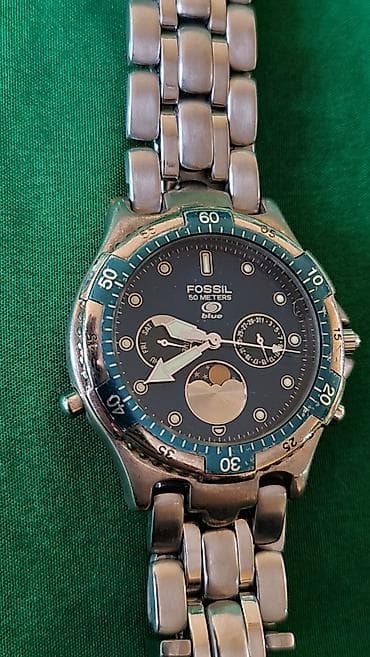 Fossil “Blue” muški ručni sat – analogni, čelični - Marka/model na lalafo.rs — 7 Fossil “Blue” muški ručni sat – analogni, čelični - Marka/model — 7