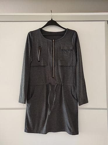 Haljina ili tunika, u struku se moze podesavati. Duzina 78, poluobim na lalafo.rs Haljina ili tunika, u struku se moze podesavati. Duzina 78, poluobim