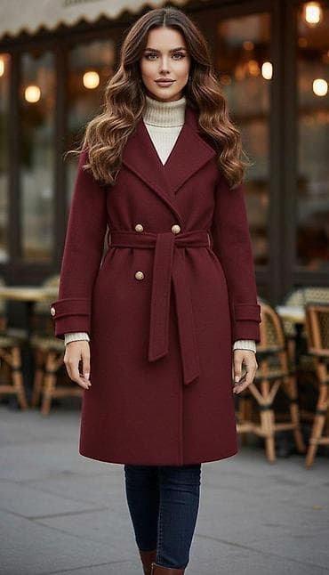 🔥Ženski kaput sa pojasom i duplim kopčanjem
✅4200 din na lalafo.rs — 1 🔥Ženski kaput sa pojasom i duplim kopčanjem
✅4200 din — 1