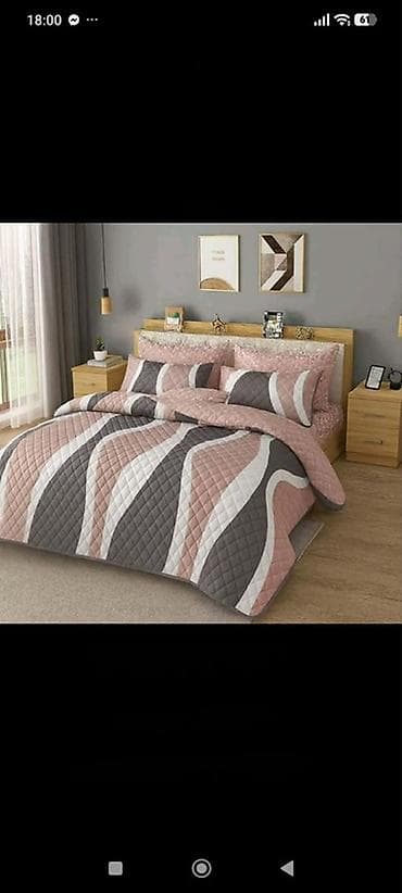 ✔ Bračni set • Čaršaf: 220×230 cm • Jorganska navlaka (step-deka) na lalafo.rs — 2 ✔ Bračni set • Čaršaf: 220×230 cm • Jorganska navlaka (step-deka) — 2