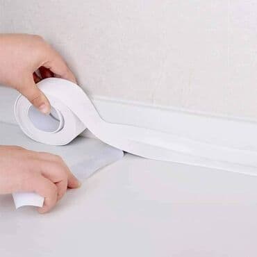 Vodootporna Traka Za Kupatilo 1800 Dinara+dostava. Silikon na na lalafo.rs Vodootporna Traka Za Kupatilo 1800 Dinara+dostava. Silikon na