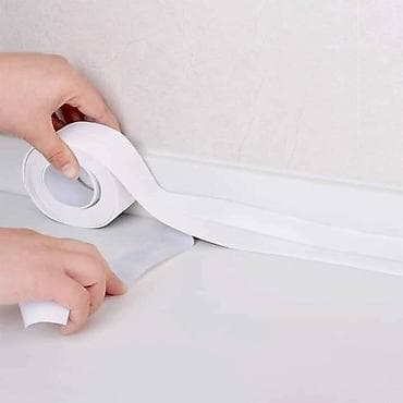 Vodootporna Traka Za Kupatilo 1800 Dinara+dostava. Silikon na na lalafo.rs — 1 Vodootporna Traka Za Kupatilo 1800 Dinara+dostava. Silikon na — 1