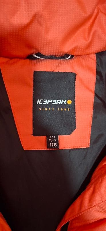 Icepeak zimska jakna u kombinaciji narandžaste i crne boje. Dizajn na lalafo.rs — 3 Icepeak zimska jakna u kombinaciji narandžaste i crne boje. Dizajn — 3