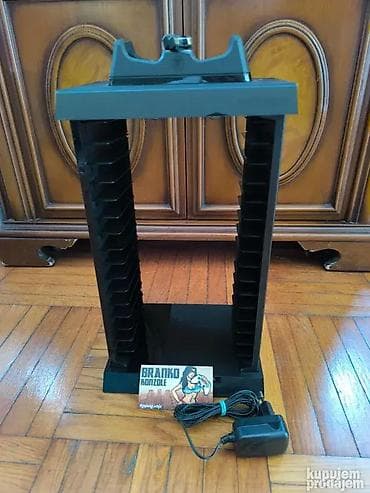 Snakebyte CHARGE: TOWER PRO™ for PS4 - Mini ormarić do 15 diskova na lalafo.rs — 1 Snakebyte CHARGE: TOWER PRO™ for PS4 - Mini ormarić do 15 diskova — 1