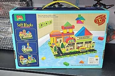 Soft Blocks – edukativni set mekih blokova (62 delova) - Set za rano na lalafo.rs — 4 Soft Blocks – edukativni set mekih blokova (62 delova) - Set za rano — 4