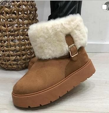 Ženske zimske čizme sa krznenim postavom - Model: gležnjače sa na lalafo.rs — 4 Ženske zimske čizme sa krznenim postavom - Model: gležnjače sa — 4