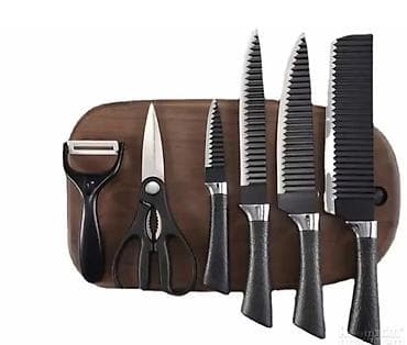 Nozevi za kuhinju Set uključuje seckalicu, kuvarski nož, nož za na lalafo.rs — 1 Nozevi za kuhinju Set uključuje seckalicu, kuvarski nož, nož za — 1