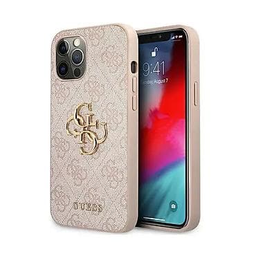 Maska Guess Hc PC 4G Big Metal Logo za iPhone 12 Pro Max 6.7 pink na lalafo.rs — 1 Maska Guess Hc PC 4G Big Metal Logo za iPhone 12 Pro Max 6.7 pink — 1