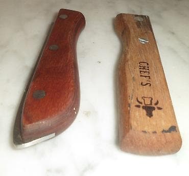 dve suknje po: Drvene drške za nož – zamenske skale sa metalnim linerom - Komplet na lalafo.rs — 10 dve suknje po: Drvene drške za nož – zamenske skale sa metalnim linerom - Komplet — 10