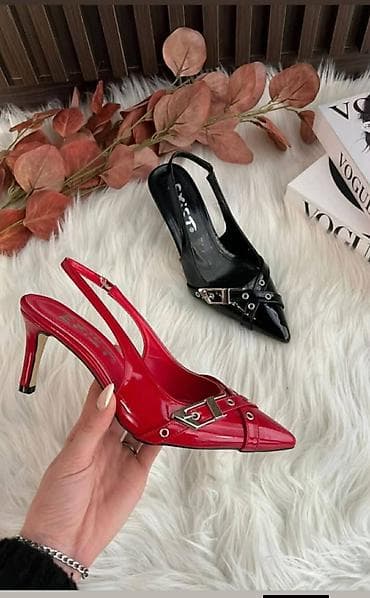 Ženske slingback salonke sa špicastim vrhom i tankom visokom štiklom na lalafo.rs — 3 Ženske slingback salonke sa špicastim vrhom i tankom visokom štiklom — 3