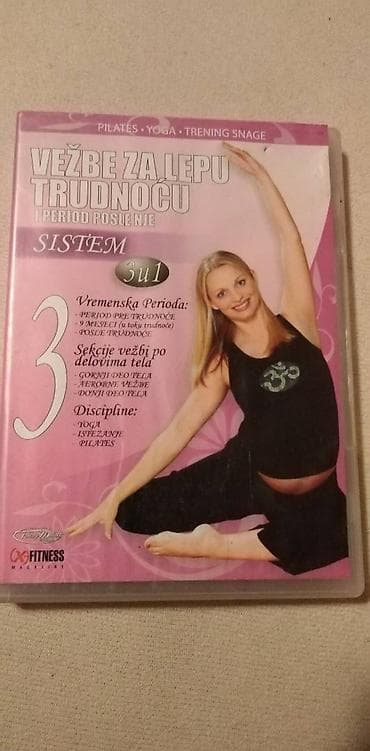 DVD Vezbe za lepu trudnocu 60 min. srpski na lalafo.rs — 1 DVD Vezbe za lepu trudnocu 60 min. srpski — 1