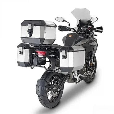 Aluminijumske moto koferi – set za ADV/Touring - Materijal at lalafo.rs Aluminijumske moto koferi – set za ADV/Touring - Materijal