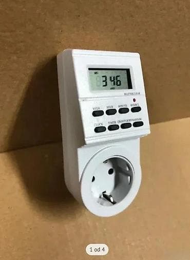 Digitalni tajmer za struju – utičnica sa programatorom - Model na lalafo.rs Digitalni tajmer za struju – utičnica sa programatorom - Model