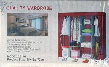 Ormari: Najveći rasklopivi garderober – širina 165 cm Praktičan i montažni na lalafo.rs Ormari: Najveći rasklopivi garderober – širina 165 cm Praktičan i montažni