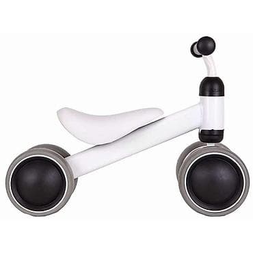 Baby Push Walkers: Balans bicikl za najmlađe (guralica) – minimalistički dizajn, bela at lalafo.rs — 1 Baby Push Walkers: Balans bicikl za najmlađe (guralica) – minimalistički dizajn, bela — 1