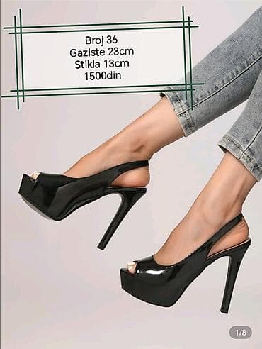 Crne ženske cipele sa visokom štiklom i platformom, dizajnirane sa na lalafo.rs Crne ženske cipele sa visokom štiklom i platformom, dizajnirane sa