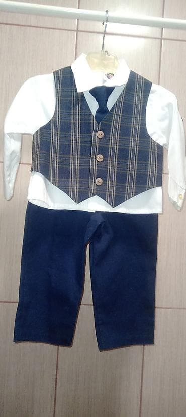Elegantni komplet za dečake,vel.2 Košulja, teget kravata koja se na lalafo.rs Elegantni komplet za dečake,vel.2 Košulja, teget kravata koja se