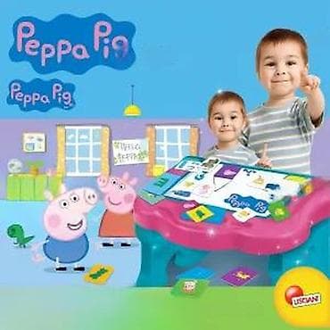 Kreativne i edukativne igračke: Peppa Pig edukativni stočić sa aktivnostima - Tematski stočić na lalafo.rs — 3 Kreativne i edukativne igračke: Peppa Pig edukativni stočić sa aktivnostima - Tematski stočić — 3