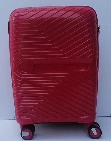 Travel suitcases and bags: Tvrdi kofer na točkiće – ručni kabinski format - Materijal at lalafo.rs — 2 Travel suitcases and bags: Tvrdi kofer na točkiće – ručni kabinski format - Materijal — 2