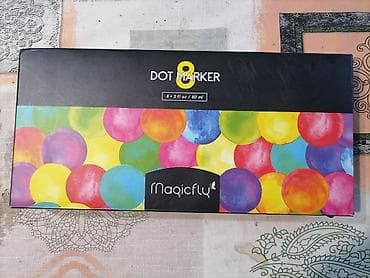 Ostale igračke: Magicfly DOT MARKER set – 8 kom - Set tačkica-markera (dot marker) na lalafo.rs — 2 Ostale igračke: Magicfly DOT MARKER set – 8 kom - Set tačkica-markera (dot marker) — 2