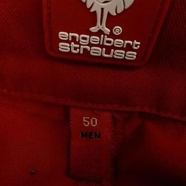 Workwear: Work pants, M (EU 50), color - Red at lalafo.rs — 7 Workwear: Work pants, M (EU 50), color - Red — 7