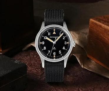 Wristwatches: San Martin SN0105-G-XB -Crna/Black- Pilot sat- Seiko at lalafo.rs — 7 Wristwatches: San Martin SN0105-G-XB -Crna/Black- Pilot sat- Seiko — 7