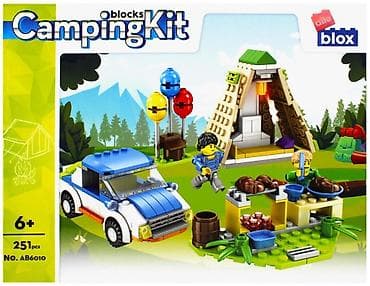 AlleBlox Blocks Camping Kit – set za slaganje - Tematski komplet za na lalafo.rs AlleBlox Blocks Camping Kit – set za slaganje - Tematski komplet za