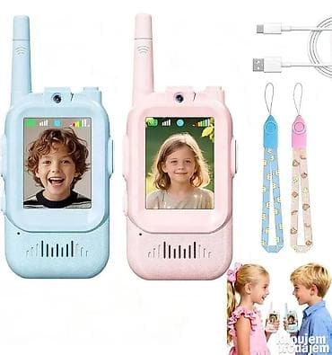 Dečiji video vokitoki – set od 2 uređaja - Funkcija dvosmernog videa na lalafo.rs — 2 Dečiji video vokitoki – set od 2 uređaja - Funkcija dvosmernog videa — 2