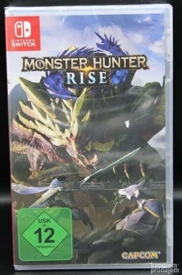 Neotpakovano, u fabrickom celofanu. Monster Hunter RISE - za Nintendo na lalafo.rs Neotpakovano, u fabrickom celofanu. Monster Hunter RISE - za Nintendo